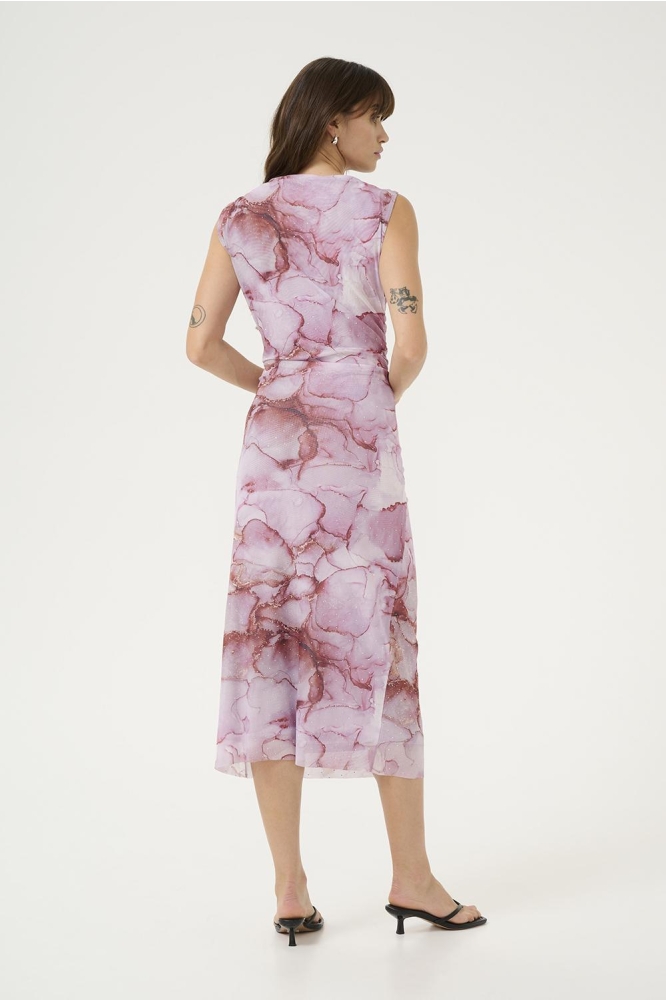 CUWIANA DRESS 50112084 108018 Pink Marble